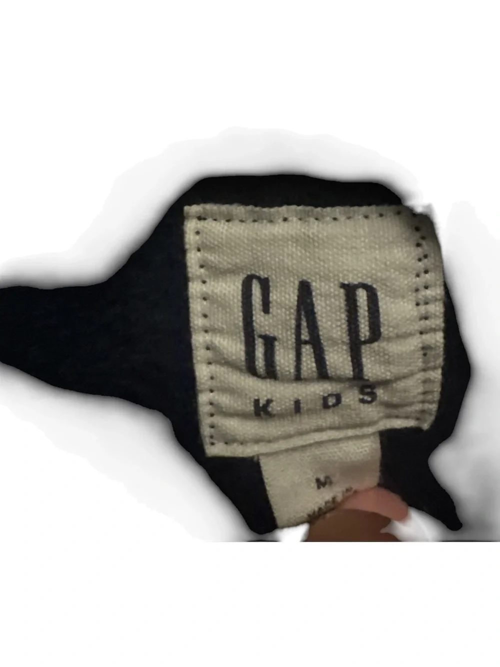 GAP Navy Hoodie with Rust Red